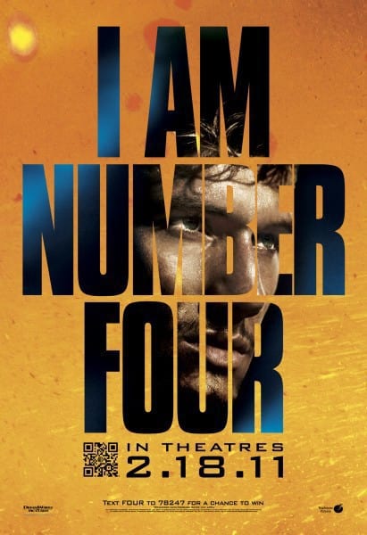 I Am Number Four Banner Poster