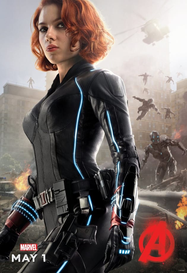 Avengers Age of Ultron Black Widow Poster