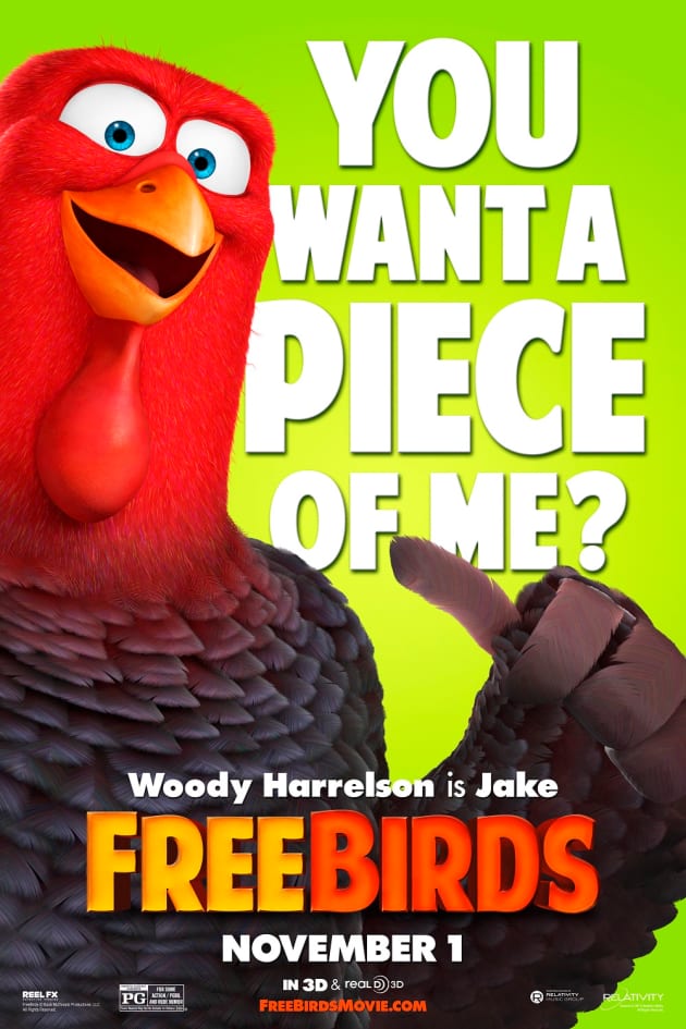 Free Birds You Want a Piece of Me Poster