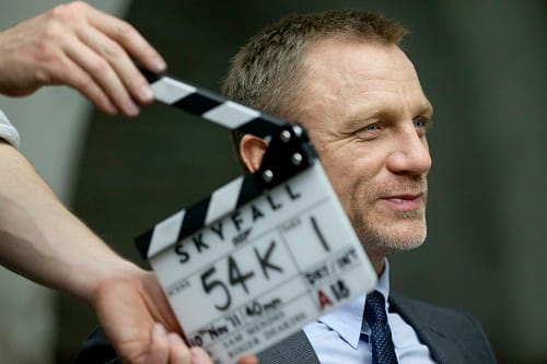 Skyfall Set Photo: Daniel Craig