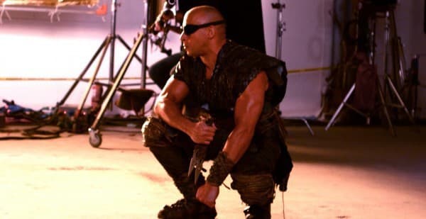 Vin Diesel Riddick Set Photo