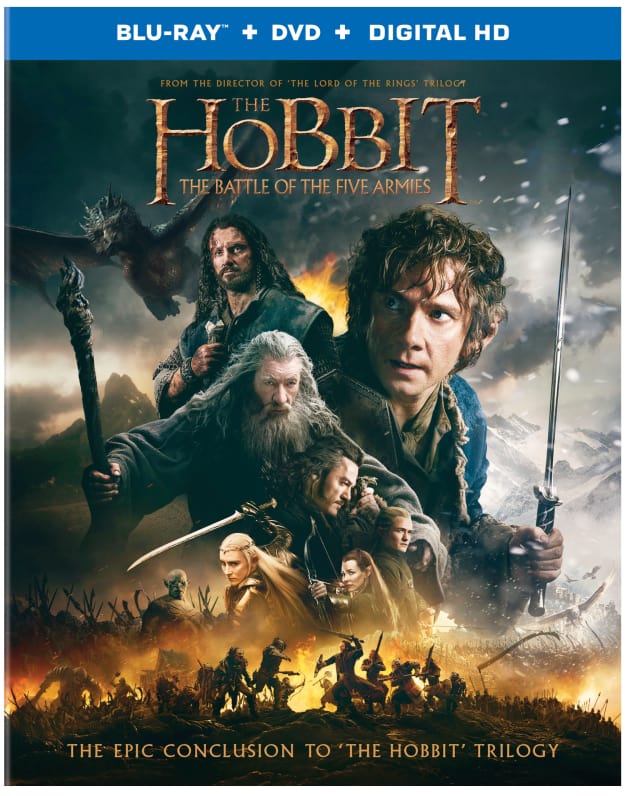 The Hobbit The Battle of the Five Armies DVD