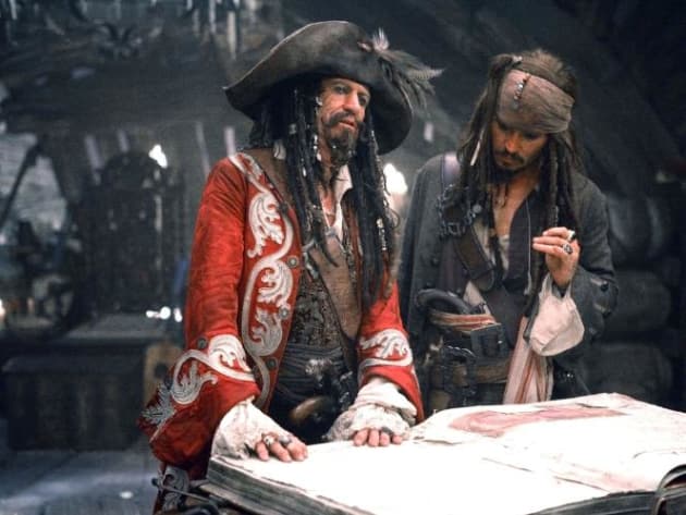 Keith Richards in Pirates of the Caribbean: At World's End
