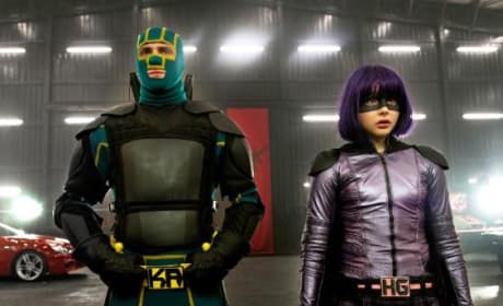 Kick-Ass 2 Aaron Taylor Johnson Chloe Moretz