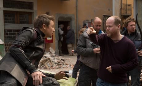 Avengers Age of Ultron Joss Whedon Directs Jeremy Renner