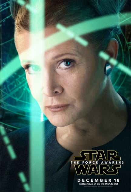 Carrie Fisher Stars as Princess Leia
