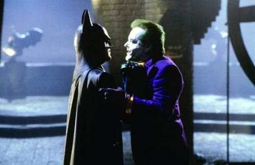 Jack Nicholson Michael Keaton Batman