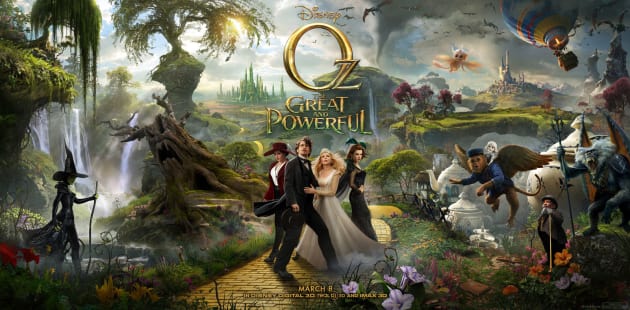 Oz: The Great and Powerful Triptych Poster