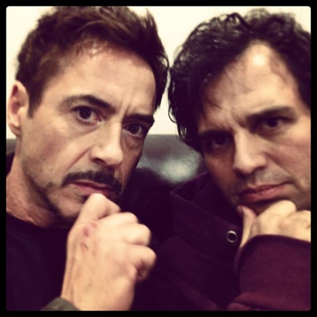 Mark Ruffalo & Robert Downey Jr.