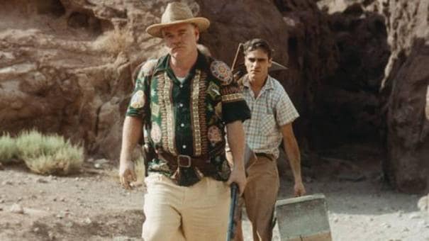 Philip Seymour Hoffman and Joaquin Phoenix The Master