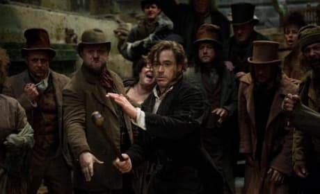 Robert Downey is Sherlock Holmes