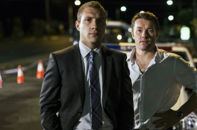 Jai Courtney and Joel Edgerton in Felony