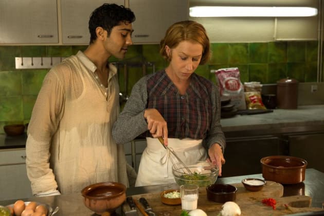 Helen Mirren Manish Dayal The Hundred Foot JOurney