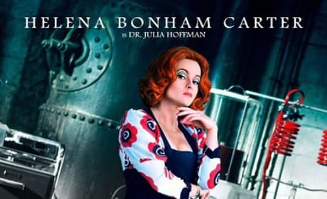 Helena Bonham Carter Dark Shadows Character Poster