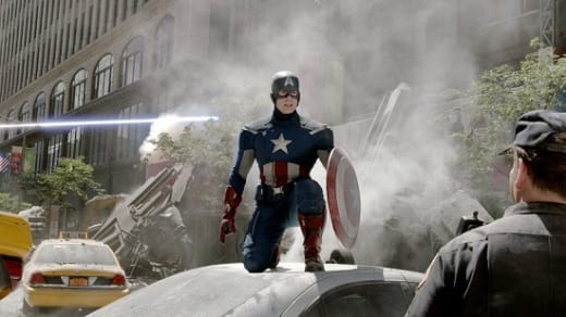 Chris Evans in The Avengers