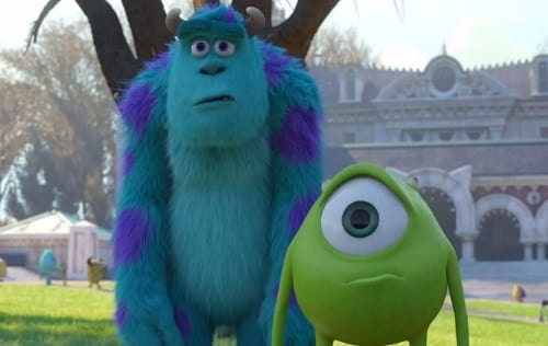 Sulley and Mike in Monsters University