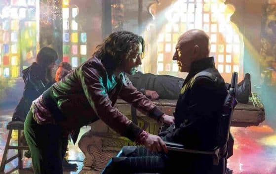 X-Men Days of Future Past James McAvoy and Patrick Stewart