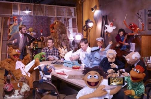 Jason Segel, Nick Stoller and The Muppets