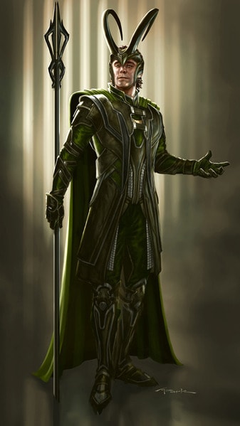 Loki Avengers Concept Art