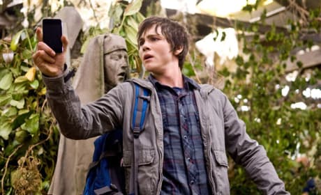 Percy Jackson Can't Get Cell Phone Reception