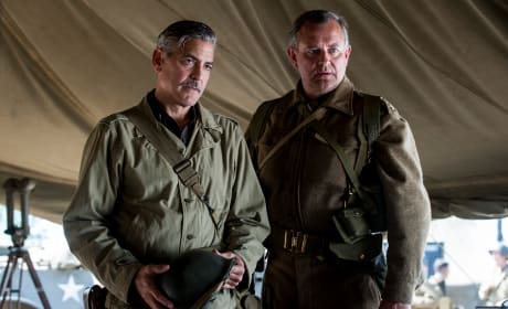 The Monuments Men George Clooney Hugh Bonneville