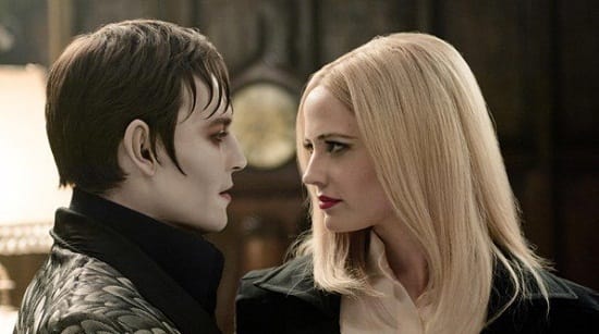 Johnny Depp and Eva Green in Dark Shadows