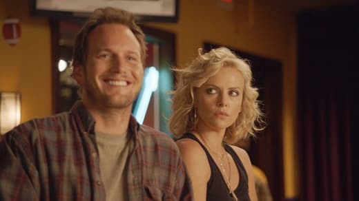 Patrick Wilson and Charlize Theron in Young Adult