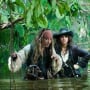 Johnny Depp and Penelope Cruz in Pirates of the Caribbean: On Stranger Tides