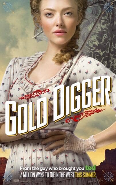 A Million Ways to Die in the West Amanda Seyfried Poster