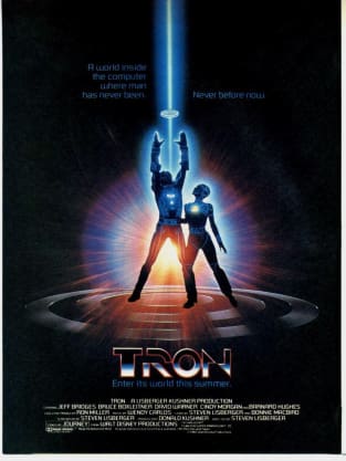 Original Tron Poster
