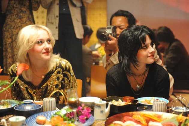 Dakota and Kristen at Dinner