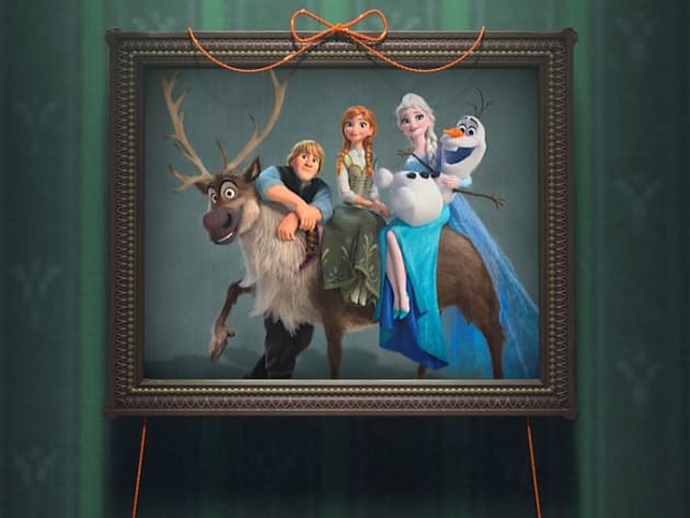 A Frozen Fever Family Portrait