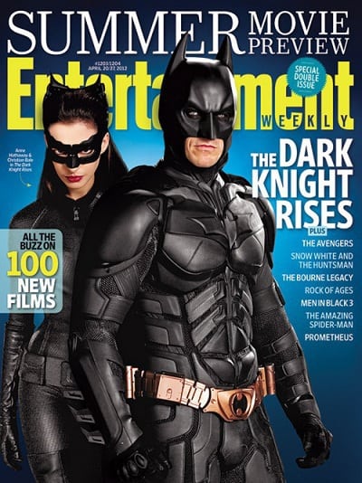 The Dark Knight Rises Entertainment Weekly Cover