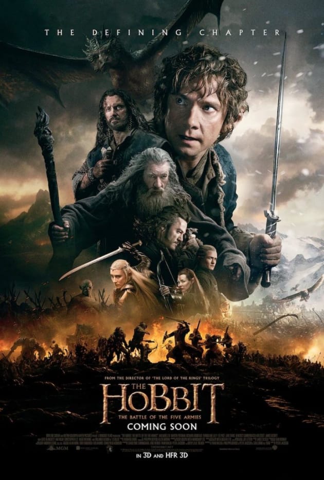 The Hobbit: The Battle of the Five Armies International Poster