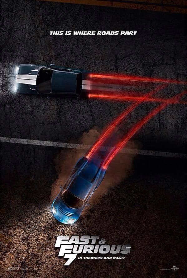Fast Fast and Furious 7 Teaser Poster