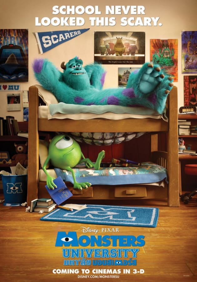 Monsters University International Poster