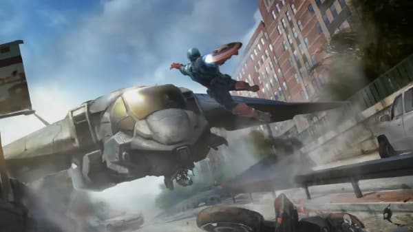 Captain America 2: The Winter Soldier the Cap Concept Art