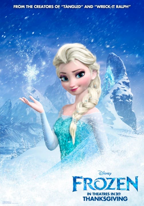 Frozen Elsa Snow Queen Poster