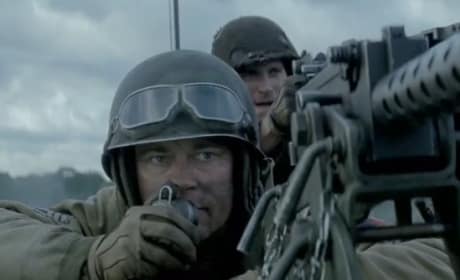 Brad Pitt in Fury