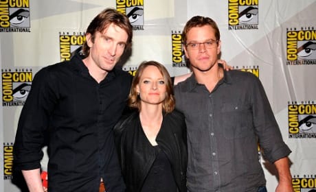 Neill Blomkamp, Jodie Foster and Matt Damon Picture