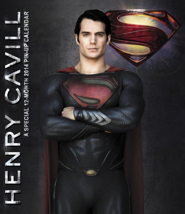Man of Steel Calendar Henry Cavill