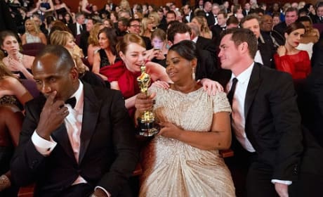 Octavia Spencer: Oscar Winner's Backstage Interview