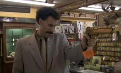 Borat With Gun