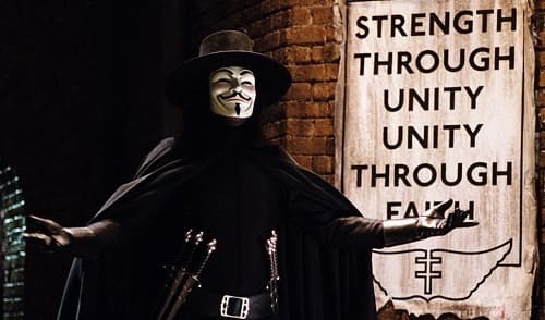 Hugo Weaving V for Vendetta
