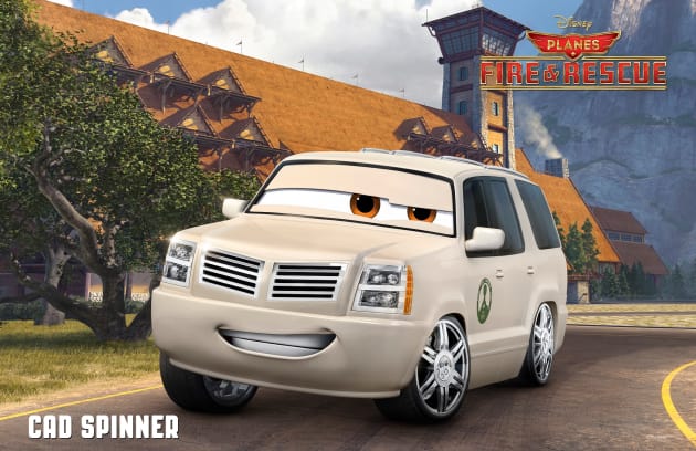 Planes Fire and Rescue Cad Spinnder