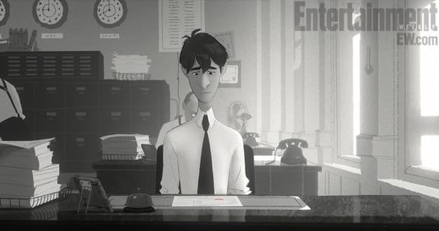 Paperman Still Man
