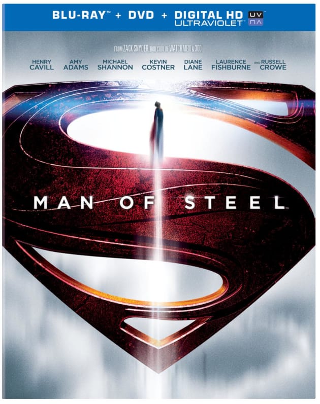 Man of Steel Blu-Ray Cover