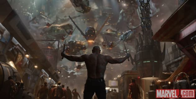 Guardians of the Galaxy Dave Bautista is Drax