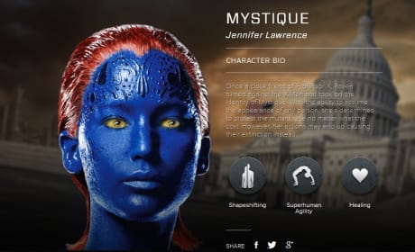 X-Men Days of Future Past Mystique Bio Banner