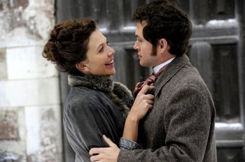 Hugh Dancy and Maggie Gyllenhaal in Hysteria